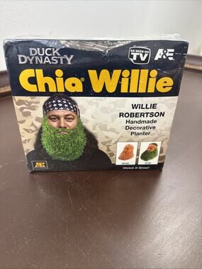 New Duck Dynasty Uncle Si Robertson Chia Pet Decorative Planter